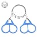 Produktbild Survival Drahtsäge, Taschen-Drahtsäge, Seil-Kette, Commando-Drahtsäge, Bulk Tool mit Fingergriff (blauer Griff) 2 Packungen
