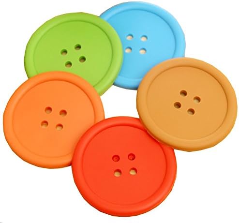 Lovable Cup Cushion, Silica Gel Cushion, Heat Insulation Cup, Coffee Cup, Silica Gel Insulation Mat (3PACK LOT)