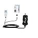 Price comparison product image Gomadic Dual DC Vehicle Auto Mini Charger designed for the Netgear Skype Phone SPH101 - Uses Gomadic TipExchange to charge multiple devices in your car