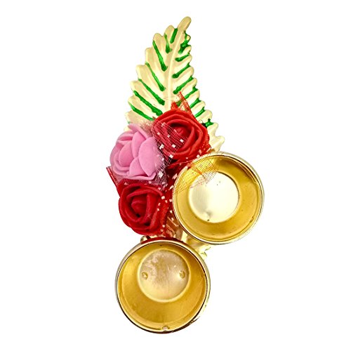 icrafts Kankavati Diwali Pooja Puja Thali Tilak decorativo plato Set