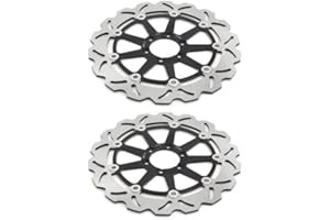 2x Brake discs front for Yamaha FZR 1000 Genesis 1987 1988 1989 1990 FZR 1000 Exup 1995 TARAZON