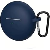 Coverzone Huawei FreeBuds 7İ İle Uyumlu Y&uuml;ksek Kalite &Ccedil;izilmeye Dayanıklı Koruyucu Yumuşak Silikon Kulaklık Kılıfı Kancalı FB