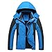 Produktbild TWBB Herren Patchwork Hoodie Jacke mit Fleecefutter Kapuzenpullover Trenchcoat Slim Fit Vintage Klassisch Blusen Jacket Lederjacke Windbreaker Mit Reißverschluss