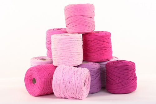NEXT ReCotton Stoffgarn 1kg Mix uni rosa-pink - 4