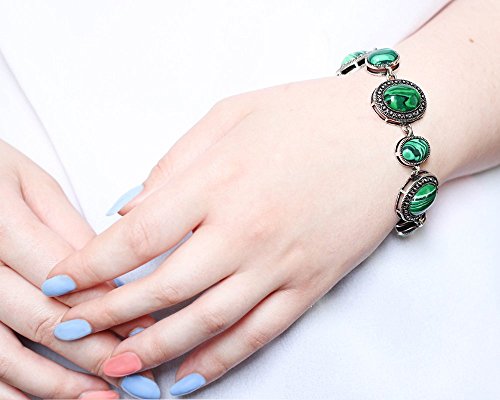 Preisvergleich Produktbild Gemstones Armband - Schmuck Ähnliche nach Green Malachite