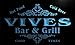 Produktbild u47150-b VIVES Family Name Bar & Grill Home Decor Neon Light Sign Barlicht Neonlicht Lichtwerbung
