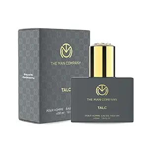 The Man Company Talc Perfume for Men | Premium Luxury Long lasting Fragrance Spray | Eau De Perfume -30ml
