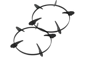 HUSHUI Wok Support Stand,2PCS Wok Support Stands for Gas Hobs Pan Holder Stove Iron Trivets Gas Burner Support Ring for Pot Pan