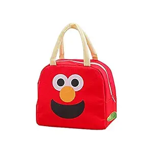 SHB Lunch Box for Girls and Boys Lunch Bags for School Lunch Bag and Box for Home and Office Use Best for Travel Purpose Canvas Insulated Lunch Bag - TRHUGBAG-Multi