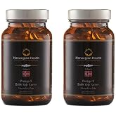 Norwegian Health Omega 3 60 Kaps&uuml;l 1000 mg | Somon&amp;Morina Balık Yağı X 2 Adet