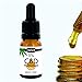 Produktbild Hanf Öl Tropfen, 5% Hanföl GOLD - Vollspektrum Extrakt, 520 mg, CB1 und CB2 Aktivator, Inhalt 10ml, Laborgeprüft