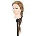 26" Training Head for Hairdressers Mannequin Head Hair Yaki Synthetic Hairdressing Doll Heads Cosmetology Mannequin Head Manikin