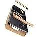 Produktbild Hnzxy Kompatibel mit Samsung Galaxy A70 Hülle,2 in 1 PC Hardcase Hart Hülle 360 Grad Hülle Full Body Case Cover Ultra dünn Schutzhülle Hybrid Handyhülle Tasche für Galaxy A70,Gold