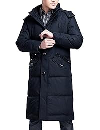 extra langer daunenmantel herren