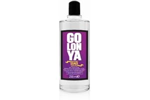 Golonya - REMIX - Flacon d'eau de Cologne - Bouteille de Kolonya 250ml - Rafraîchissant - Intense - Senteur Originale - Parfum unisex