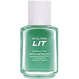 MyGlamm LIT Nail Enamel Remover, 30 ml | Acetone-free Nail Polish Remover | Enriched with Green Tea, Olive Oil & Vitamin E