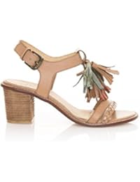 MTNG 94416 COW NAPPA NATURAL - Sandalias para mujer