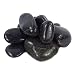 Produktbild Sepkina Deko Dekosteine Natursteine Tischdeko Tischdekoration Steine Streudeko Ziersteine Schwarz (Schwarz Groß 4-8cm)