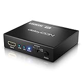 dts decoder in tv Hinweis - Um die beste 4K / 2K Bildqualität zu erreichen, wird ein entsprechendes Eingangssignal, Display sowie Verkabelung benötigt // Lieferumfang: deleyCON HDMI 4K2K Audio Extractor 7.1 Channel // bebilderte Bedienungsanleitung // Netzteil // Abmessungen: 95 x 82 x 24mm