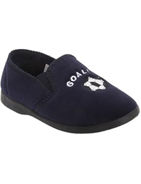 Zedzzz Midfield Kinder Jungen Hausschuhe mit Fußball-Motiv