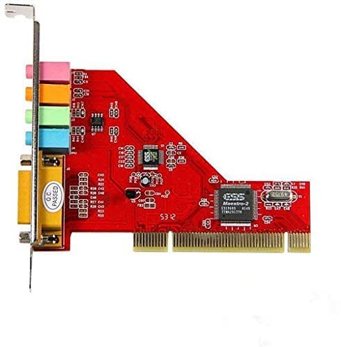 ATEVON PCI-E 4 Channel 3.1 & 5.1 3D Audio Stereo Internal PCI Sound Card Window
