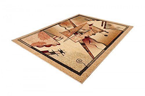 TEPPICH KLASSISCH SEHR BUNT wunderschöne Muster PERFEKT INS WOHNZIMMER in Creme (190 cm x 270 cm) - 6