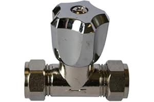 Primaflow CxC 15mm Chrome Shower Isolation Valve