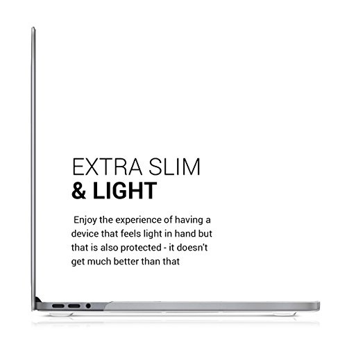kwmobile Crystal Hülle für Apple MacBook Pro 13″ (ab 2016) Touchbar Hard Case – dünne durchsichtige transparente Schutzhülle Cover Tasche Indische Sonne Design Mintgrün Transparent - 3