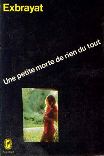 couverture de : Petite morte de rien du tout (une)