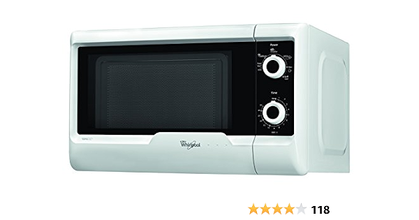 Whirlpool MWD120WH Forno a Microonde con Grill, Bianco : Amazon.it: Casa e  cucina