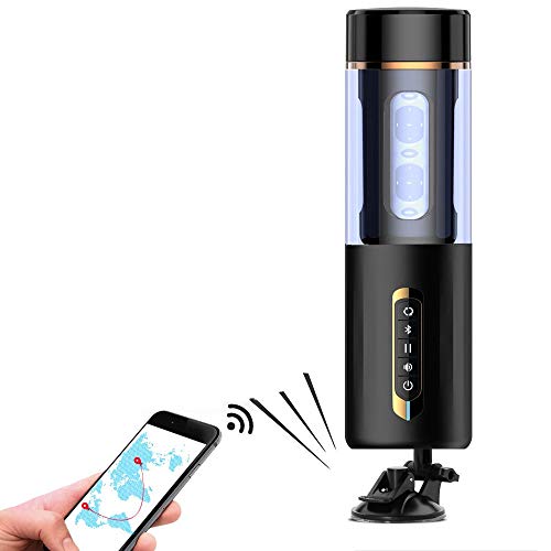 Preisvergleich Produktbild Hungrybubble Automatische intelligente Bluetooth-Fernbedienung Interaktive Flugzeugschale Dynamische Aussprache Elektrische Rotierende Männlicher Erwachsener Masturbator