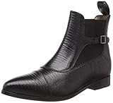  Melvin & Hamilton Damen Jessy 10 Chelsea Boots, Schwarz (Crust Guana Black/Ela.Black/hRS), 41 EU