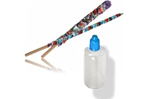 PLASCHKE INSTRUMENTS Pflege-Set für Panflöte mit zwei Holz-Stäbe, 50ml Vaseline-Care Öl und Anleitung