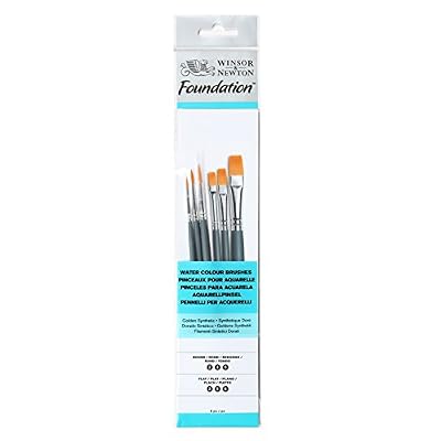 Winsor & Newton Pinceau 5295015 Set, Bois, Multicolore, 7 x 1 x 4,3 cm