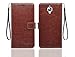 Bracevor OnePlus 3 / One plus 3T AUTO SLEEP WAKE Flip Cover Case | Premium Leather | inner TPU | Foldable Stand | Wallet Card Slots - Executive Brown RS.599.00