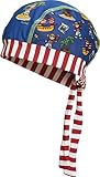 Playshoes Boy's UV Sun Protection Swim Cap Headscarf Pirate Island Hat