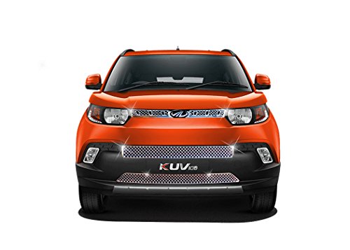 Auto Pearl - Premium Quality Chrome Plated Front Grill For - Mahindra Kuv 100 RS.2075 (70.00% Off) - Amazon