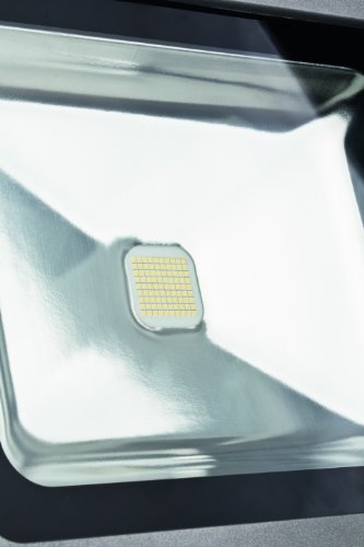 as – Schwabe as Chip-LED-Strahler 120 W, geeignet für Außenbereich, Gewerbe, Baustelle mit Samsung-Chip-LED, silber, 46985 - 5