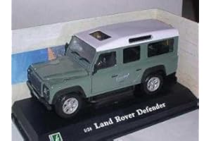 Land Rover Range Defender GrÜn Green GelÄndewagen 1/24 Cararama Modellauto Modell Auto