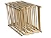 FoxHunter Portable Baby Child Children Foldable Playpen Play Pen Room Divider Wood Wooden 8 Side Panel Heavy Duty New
