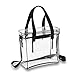 Produktbild Yiuswoy Gross Pvc Taschen Transparent,Wasserdichte Strandtasche Transparente,Reise Organizer,Damen Handtasche Mit Reissverschluss