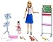 Produktbild Barbie FXP18 - Berufe Musiklehrerin Spielset, inkl. Puppe und Babypuppe, Puppen Spielzeug ab 3 Jahren
