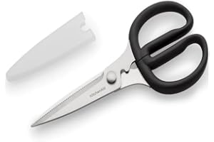 KitchenAid Kökssax, Mjukt Handtag, Rostfritt Stål, Svart, KQG351OHOBE
