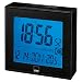 Produktbild CTC FU 7025 Funkuhr mit großem beleuchtetem LCD-Display,funkgesteuerte Uhrzeiteinstellung, Alarmfunktion schwarz