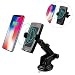 Produktbild KOBWA kabelloses Auto Ladegerät, Qi Auto drahtloses Kfz Ladegerät Air Vent Handyhalterung 10W für iPhone XR/XS/XS Max/X/8/8 Plus, Samsung Note 9/S9/S9+/Note 8/S8/S7 und andere QI-Fähige Geräte