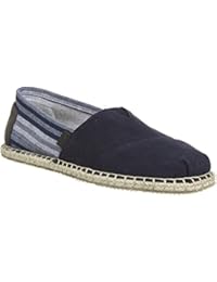 Toms Men's Classic Hemp Blanket Stitch Ankle-High Canvas Flat Shoe