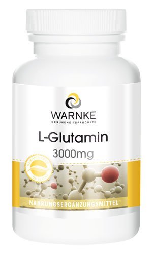 L-Glutamina 3000mg - 120 cápsulas - Vegano