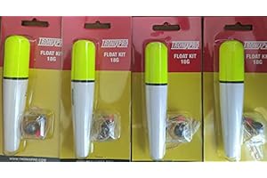 Tronixpro Bulk Purchase Sea Pike Fishing Float Kit - 5'' 18g x 4 Float Fishing Sets