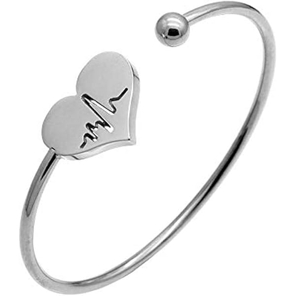 YFN Collana In Argento 925 Con Stetoscopio E Battito Cardiaco - Gioiello Per Infermiere, Dottoresse E Studenti Di Medicina - Regalo Idea Laurea - 6