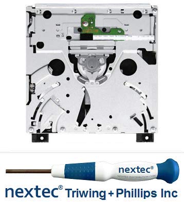 Nextec New - Nintendo Wii DVD Drive (D32/ D4) + PCB + 2X Screwdriver Toolkit